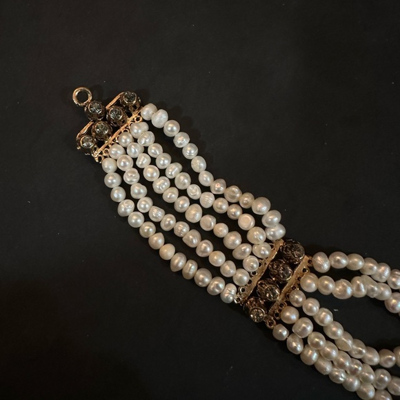 Mother-of-Pearl Round chokers 2 - Picture 6 of 7